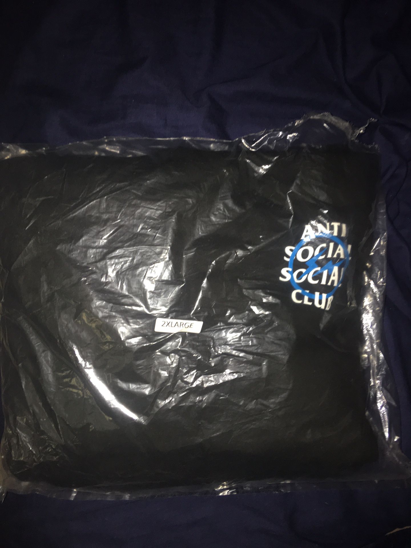 Anti social social clubs fragment hoodie
