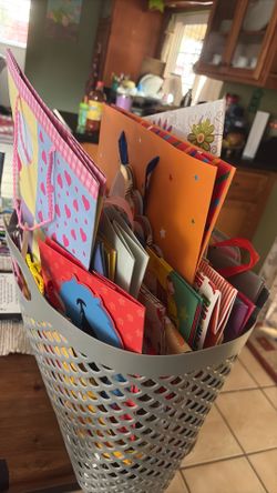 Bunch of gift bags