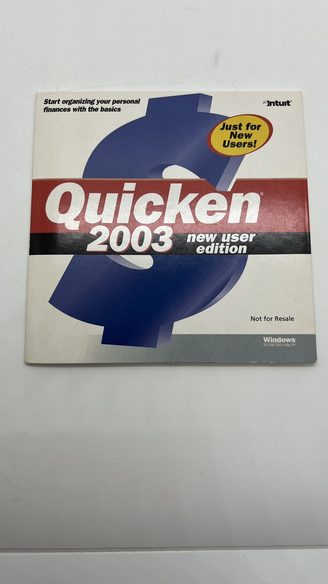 Quicken 2003 CD 