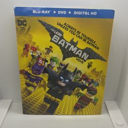 LEGO Batman Movie Blu-ray DVD Digital Copy New 