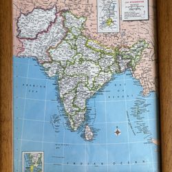 Map of 1970’s Sub-Indian Continent 