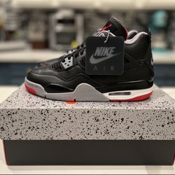 Air Jordan 4 Bred Reimagined