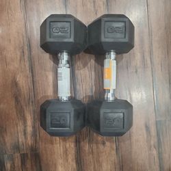 Pair Of 20 Lbs Dumbbells