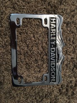 Harley Davidson license plate frame