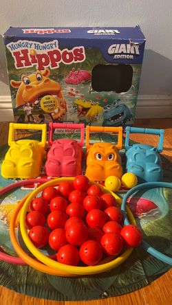 Hungry Hungry Hippos Giant Edition Indoor Outdoor Kids Game