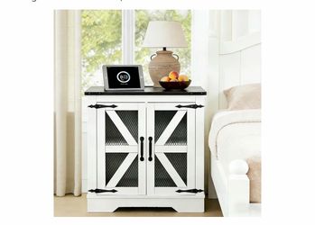 End Table with Charging Station