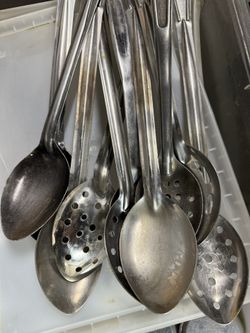 Mixed Commercial Serving Spoons