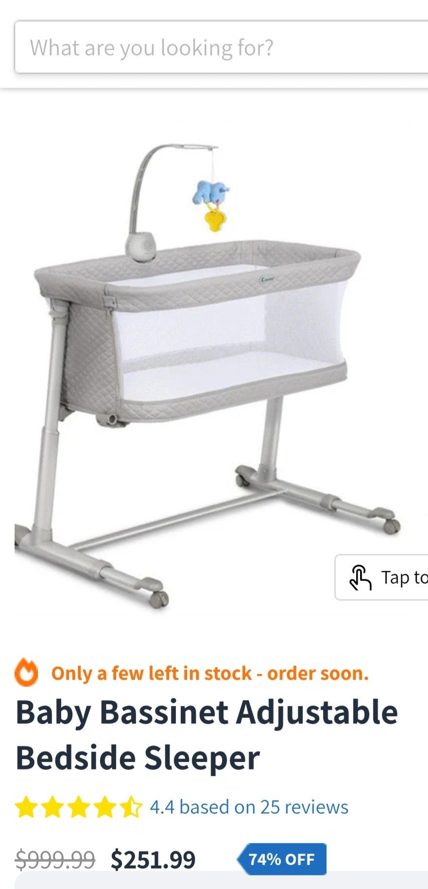 Bedside Baby Bassinet 