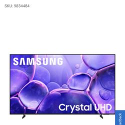 New Samsung 50 In Crystal 4k Smart Tv