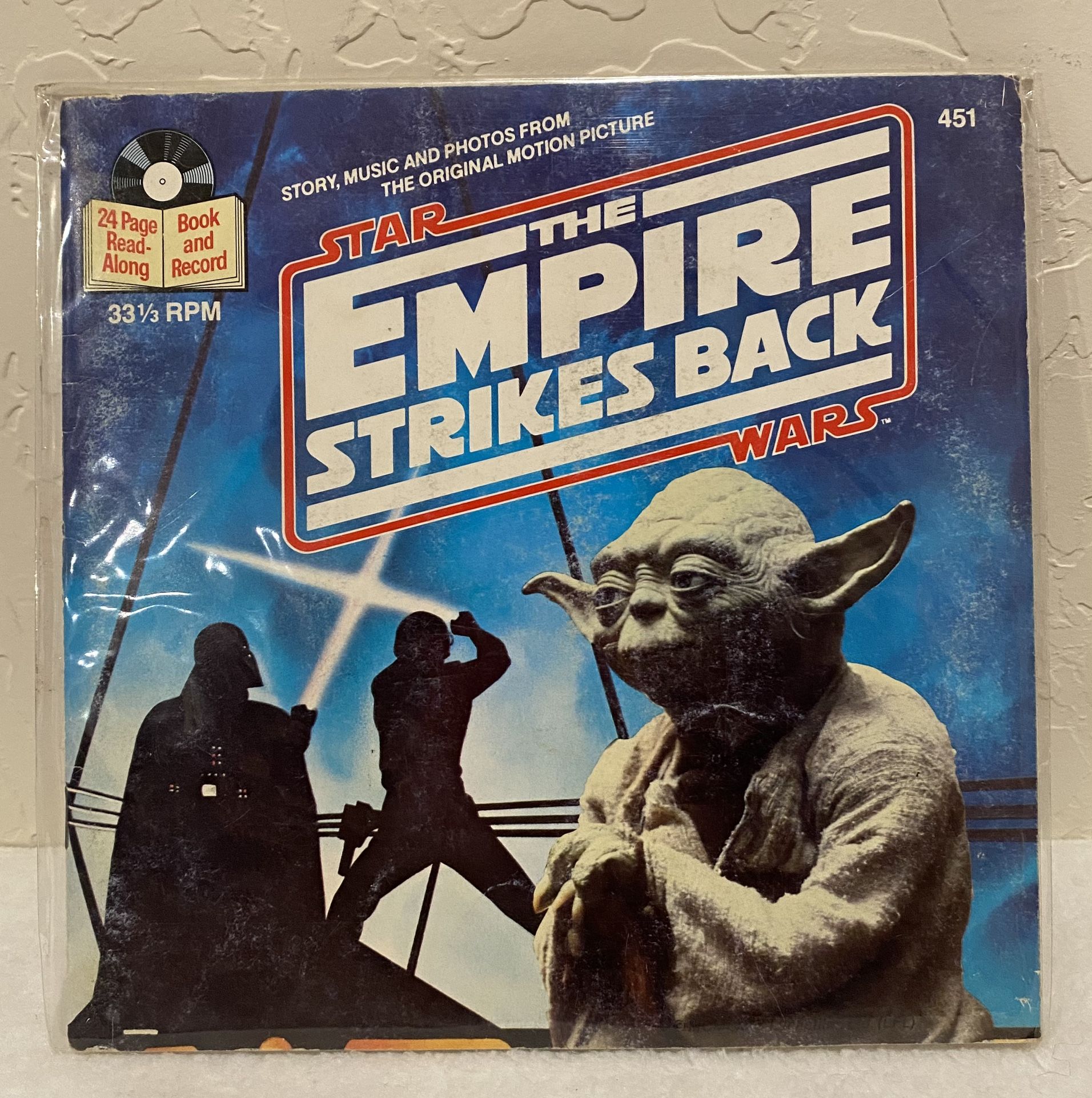 The Empire Strikes Back Book And Record
