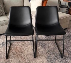 Leather chairs