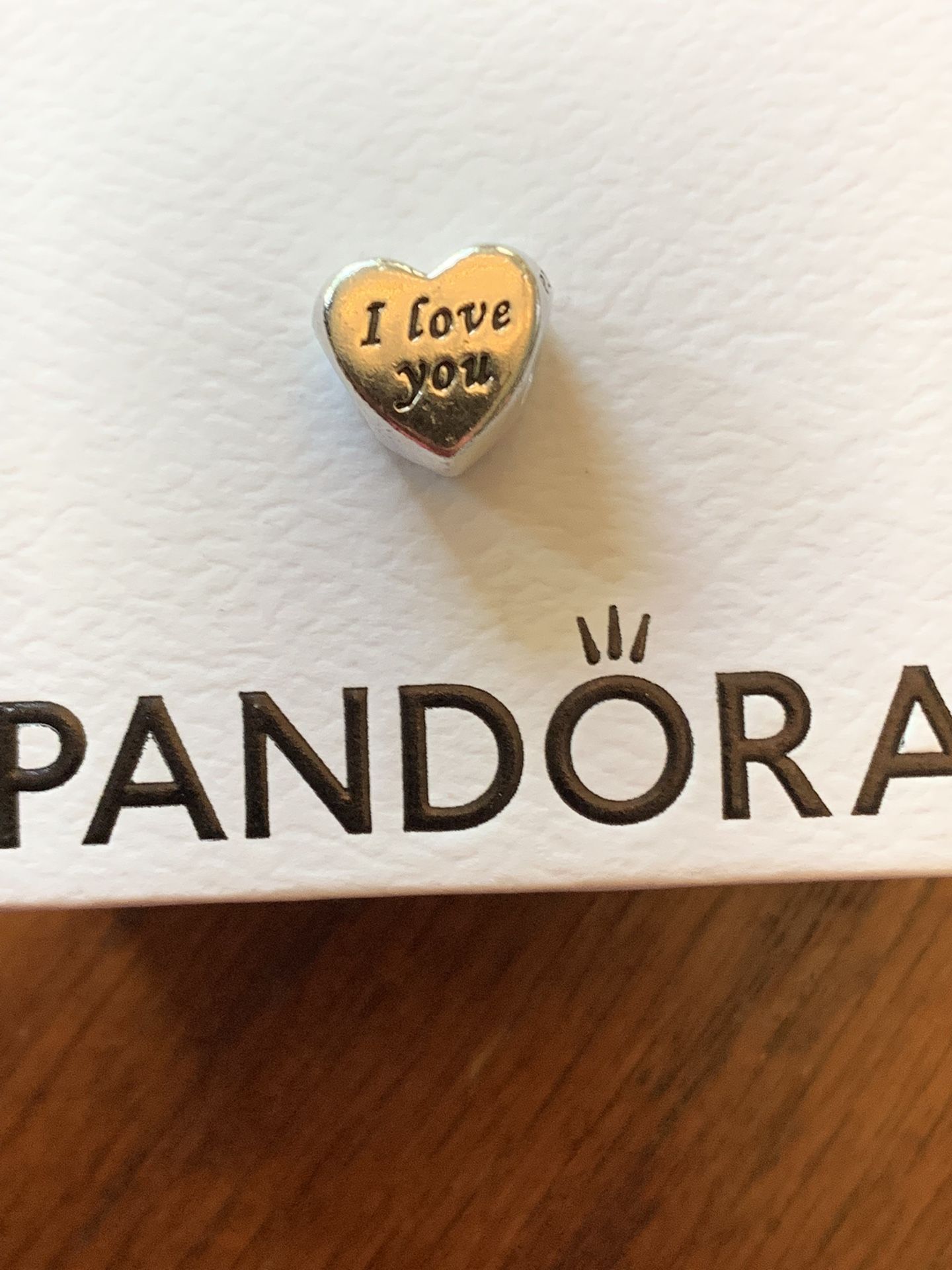 Pandora “Words Of Love” Charm NEW