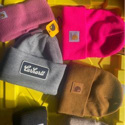 Carharrt Beanies And Two Bands 