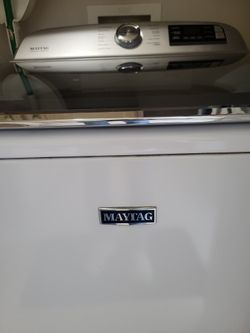 MAYTAG 5.2 WITH AGITATOR AND EXTRA WATER BUTTON
