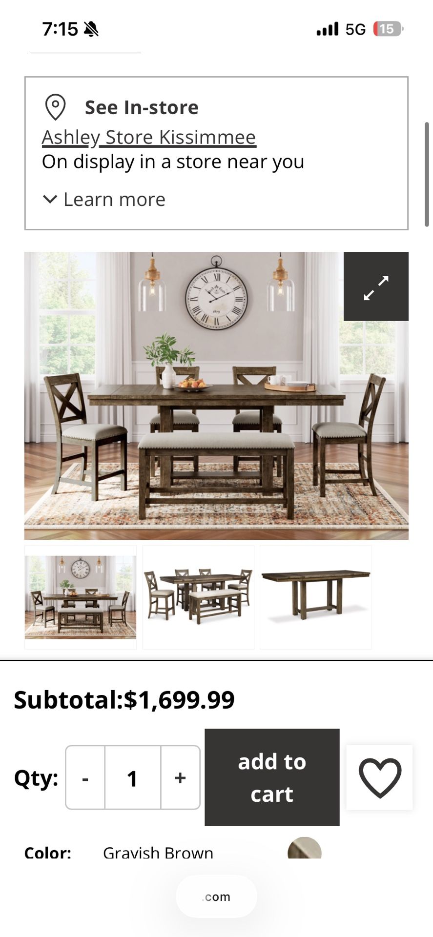 π½οΈ Rustic Wood Dining Table w/ Benches + Extension