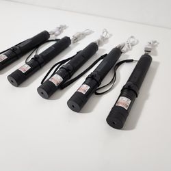 5pcs 303 USB Red Visible Beam L. Pointer Pen Focus/Zoom Light