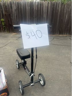 Knee scooter