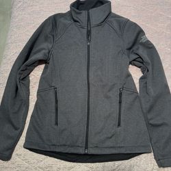 Like New Womens Small Grey The North Face Soft shell Jacket 