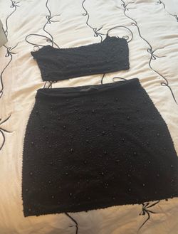 2 Piece Black Dress