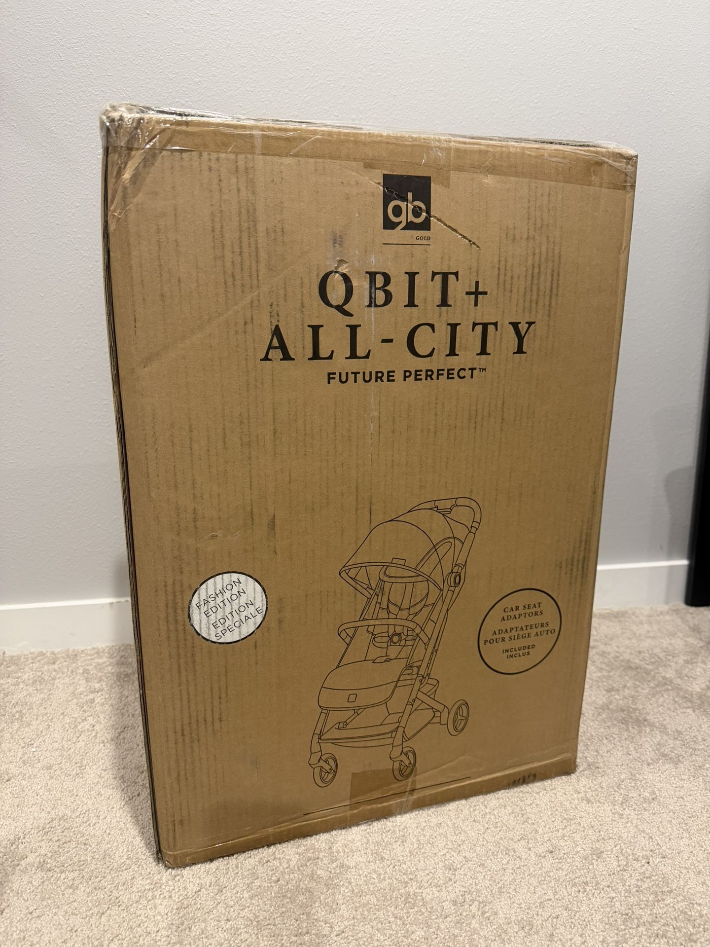 GB Gold QBit All-City Stroller