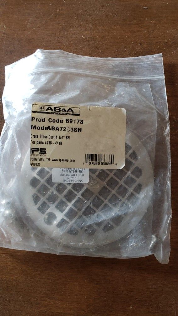 Drain Cover For Shower or Whatever