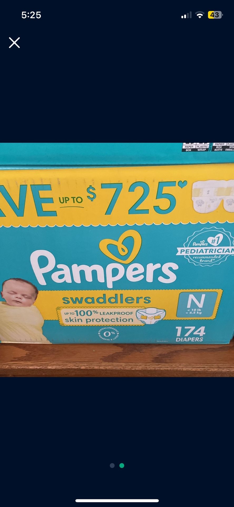 Pampers Diapers Ct174