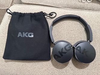 AKG Bluetooth Wireless On-Ear Headphones + Pouch