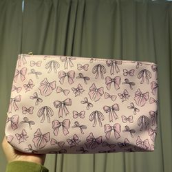 Bow Makeup Bag