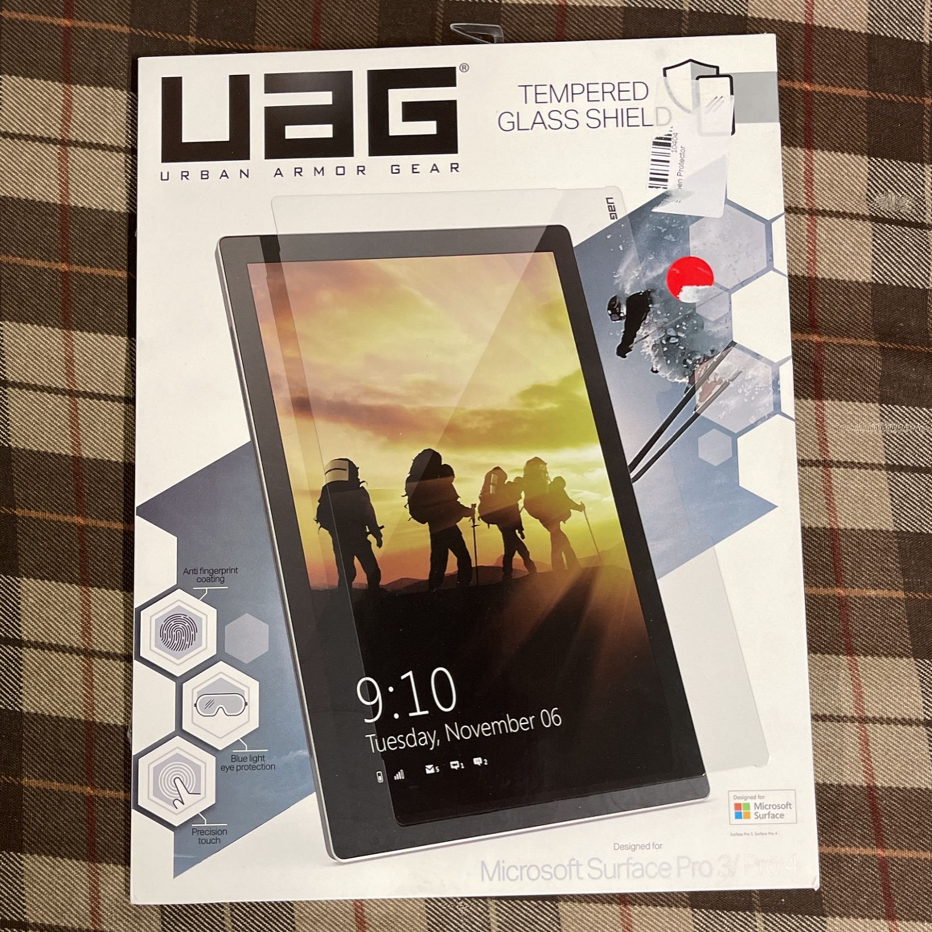 Microsoft Surface Pro 4-5–7–8 Tempered Glass Screen Protector