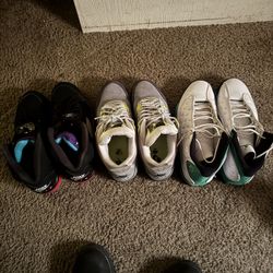 Jordan 4s  , Jordan 13s , Jordan 5s