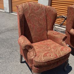 Astoria RuthAnne Wing Back Upholstered Chair Set for Sale in Grand