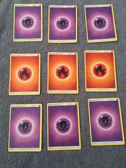 9 Pokemon Trading Cards for $12