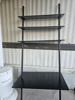 Ladder shelf