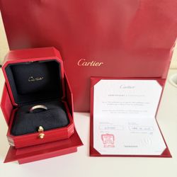 Cartier Love Ring—Size: 63 EU