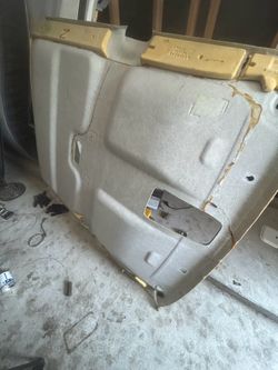 Chevy Silverado parts crew cab roof headliner 2005/2004