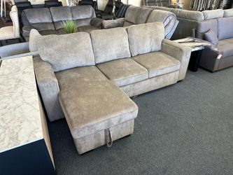 Gray Sectional sleeper