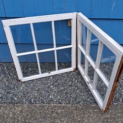 Victorian Windows 28x28 Wood Grids
