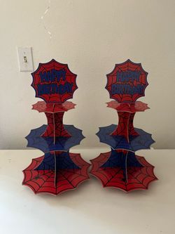 Spider-Man desert stand / cupcake stand
