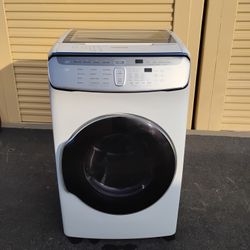 Samsung dryer with small dryer on top new never used gas