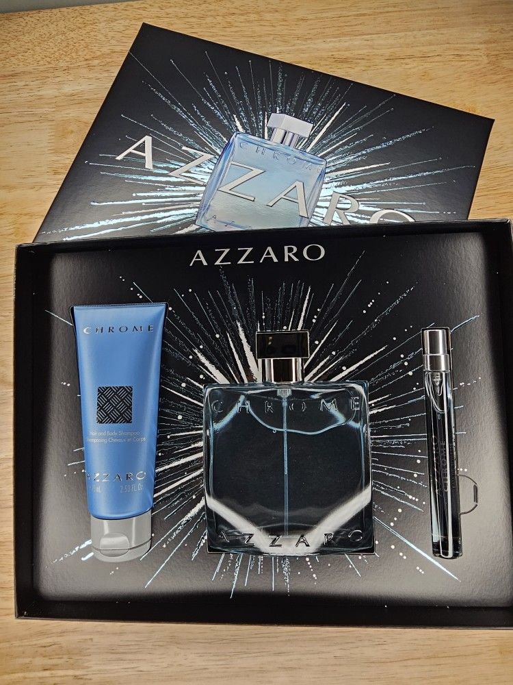 Chrome Azzaro 3pc 3.38oz $65