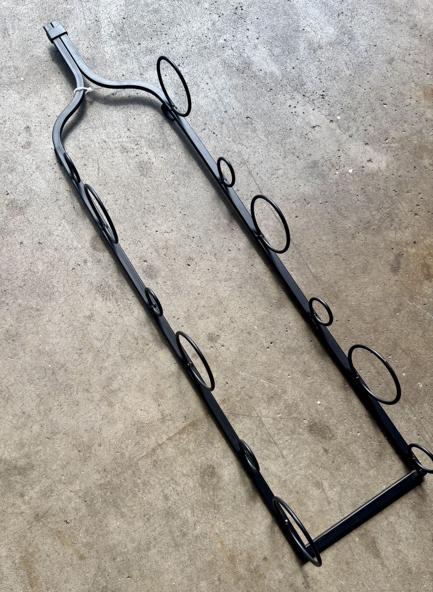 Unique Wine Bottle Wall Mount Rack 
