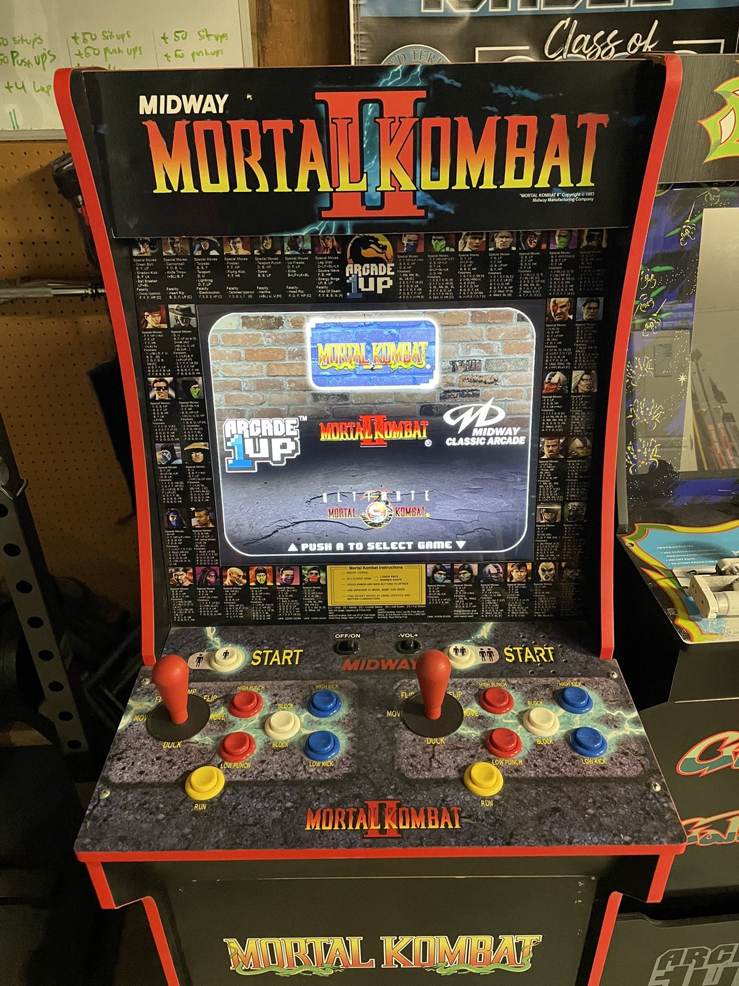 Mortal Kombat 2 Arcade 1up With Upgrades