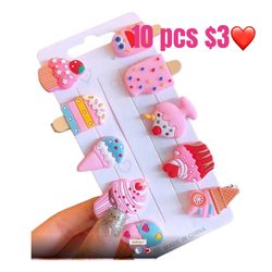 10 pcs hair new ❤️❤️❤️