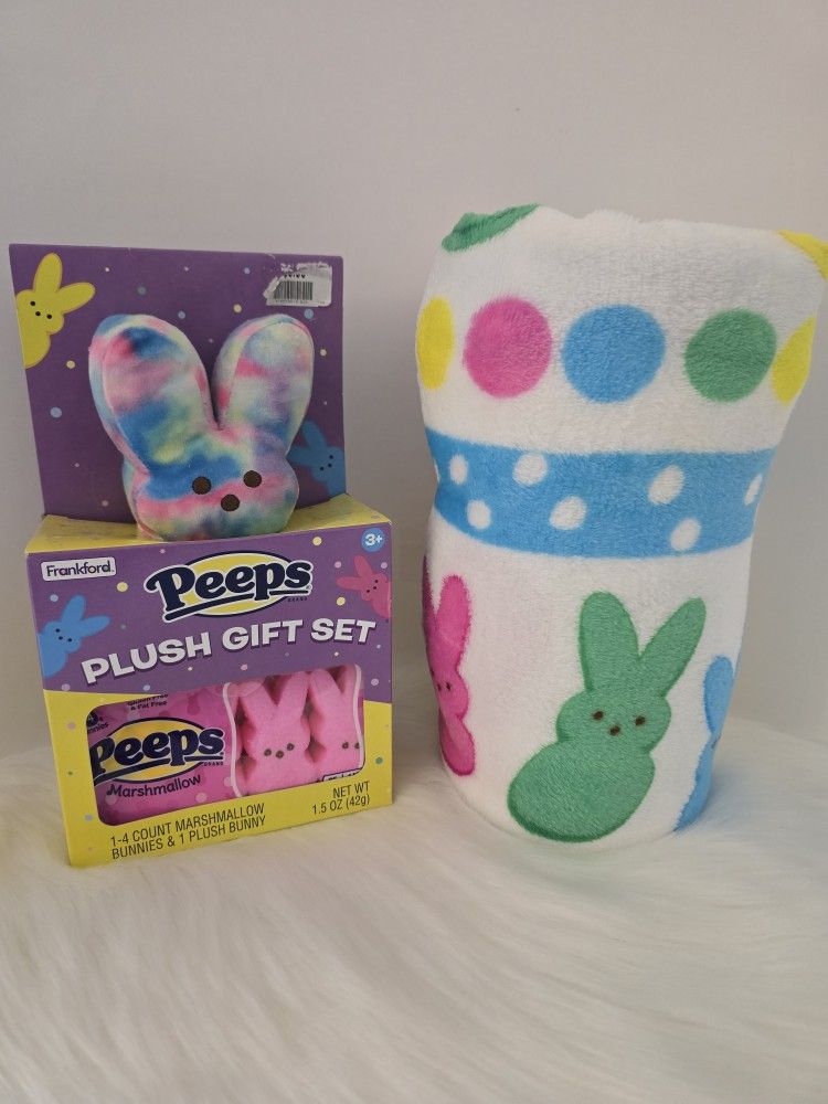 Peeps Blanket And Plushie