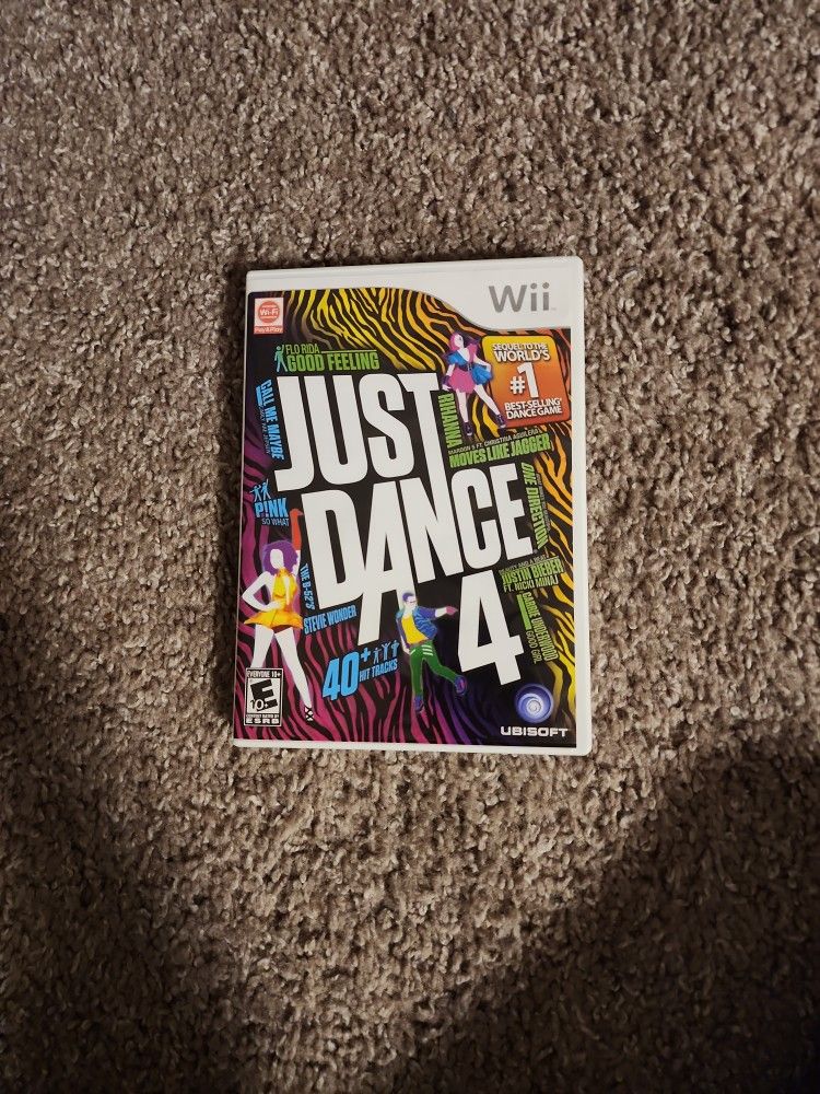 JUST  DANCE 4  For The Wii