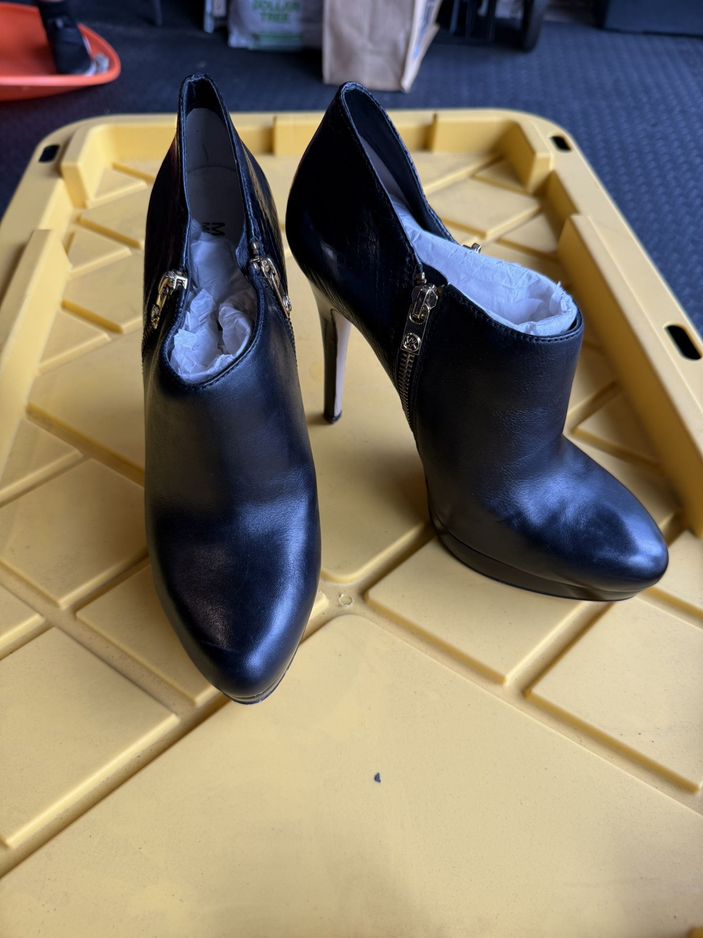 Michael Kors Black Booties