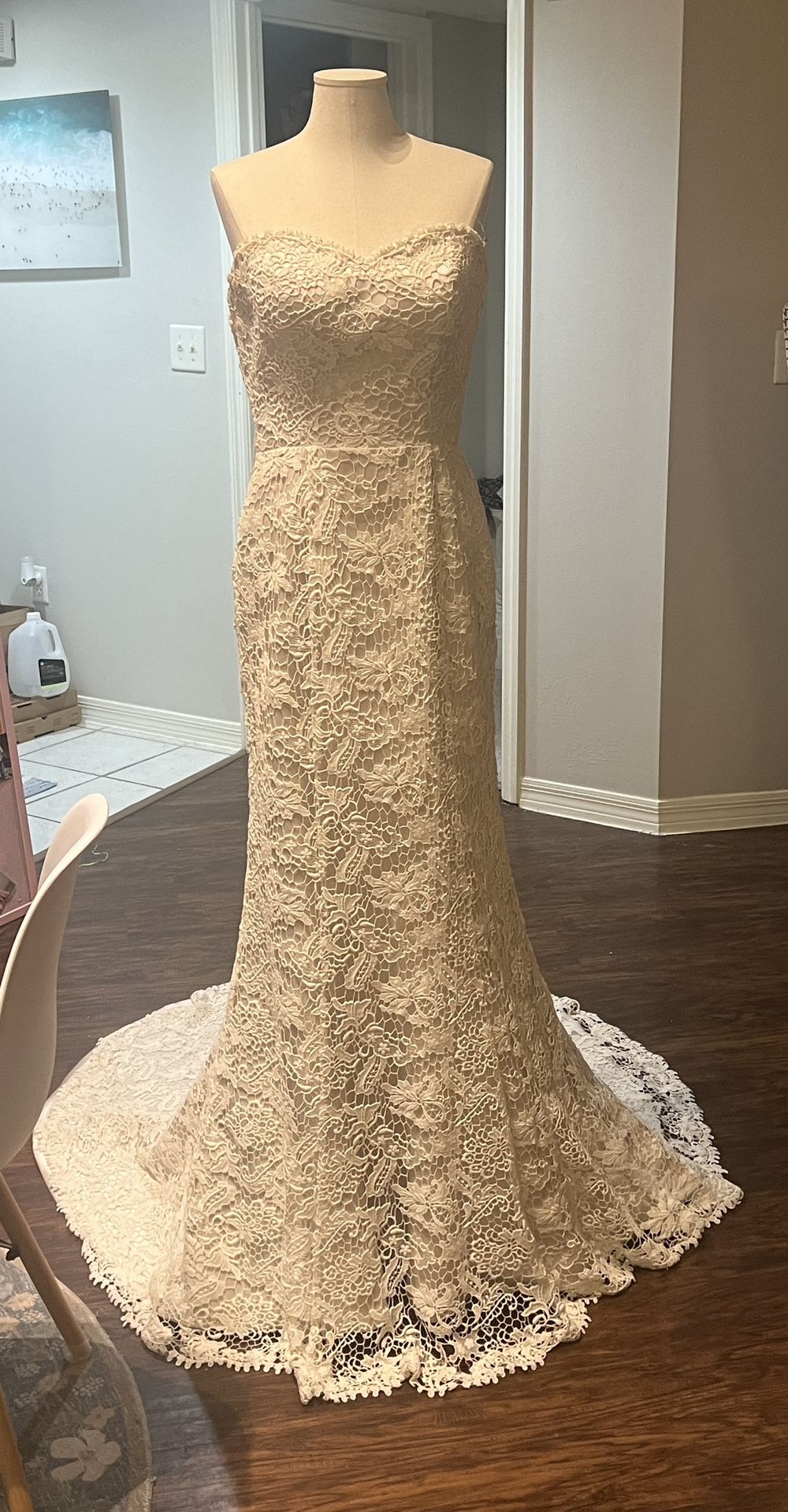 Beautiful Jason Alexander wedding Dress