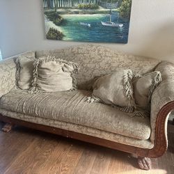 2 couches and 2 end tables