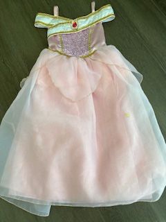 Girls Pink Princess Dress Size 7/8