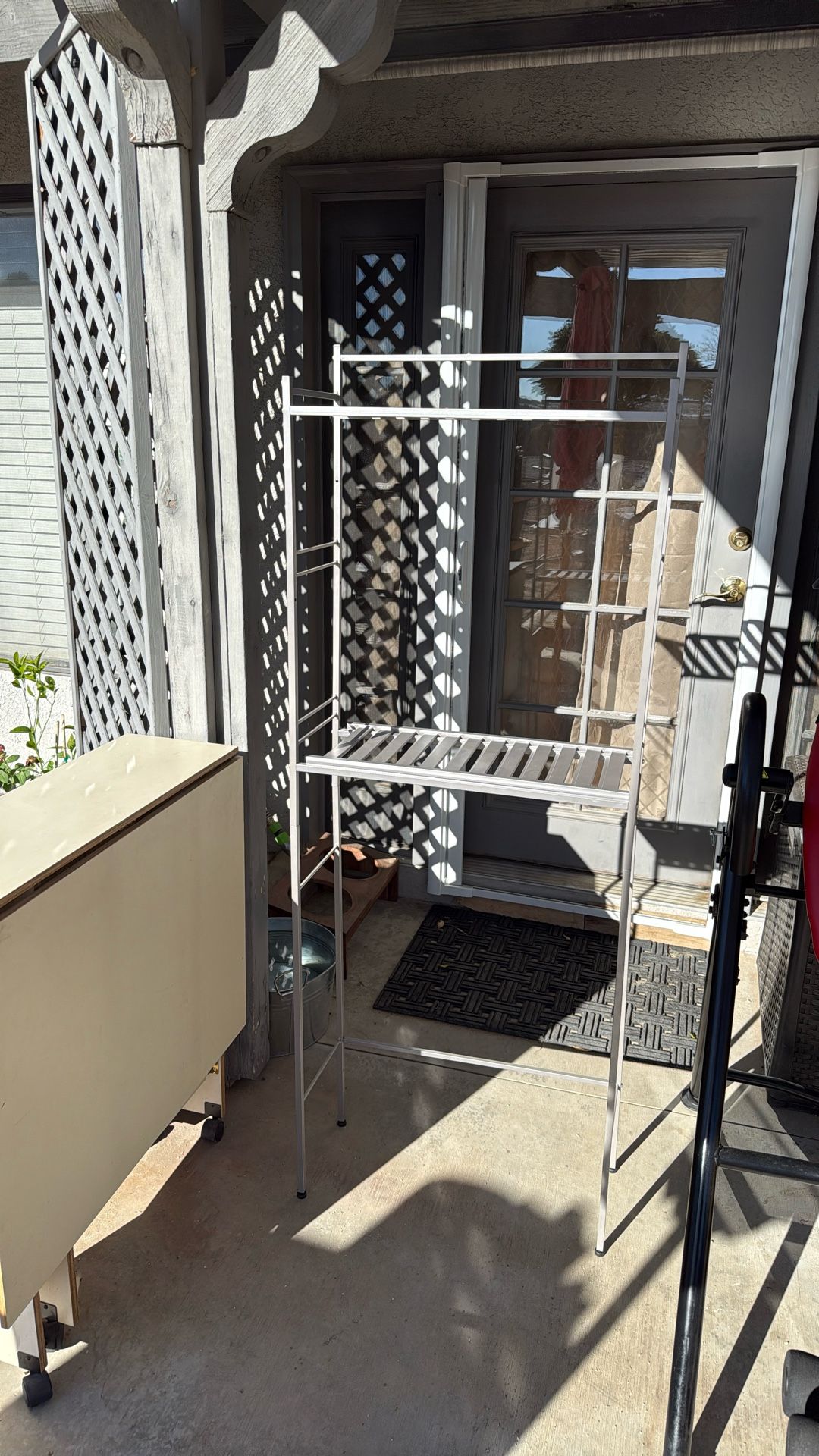 3 Shelf Metal Rack